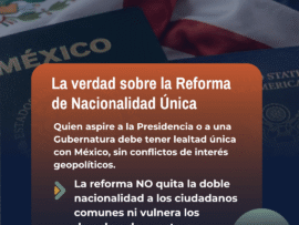 Reforma de Nacionalidad Unica