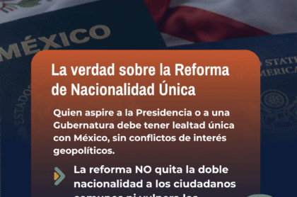 Reforma de Nacionalidad Unica