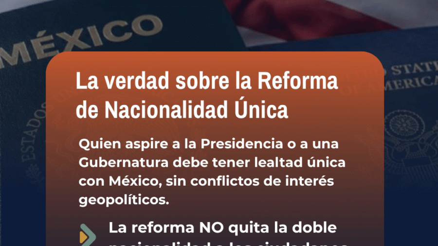 Reforma de Nacionalidad Unica