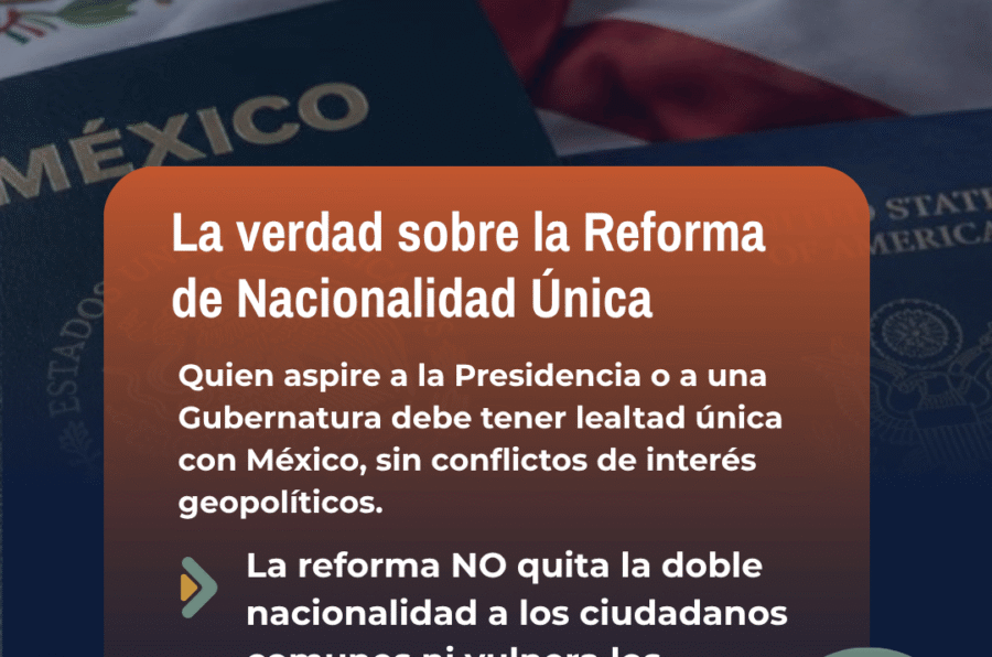 Reforma de Nacionalidad Unica